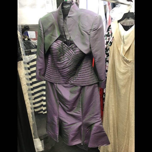 Daymor Couture,Sweetheart Dress 243,opal color,NWT - Picture 3 of 17